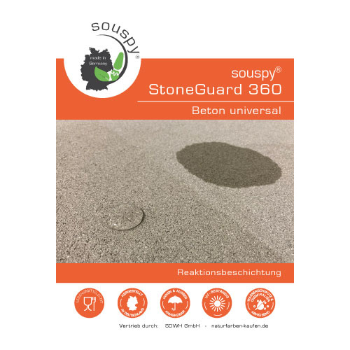 souspy® StoneGuard 360 Beton universal - Reaktionsbeschichtung für Betonoberflächen
